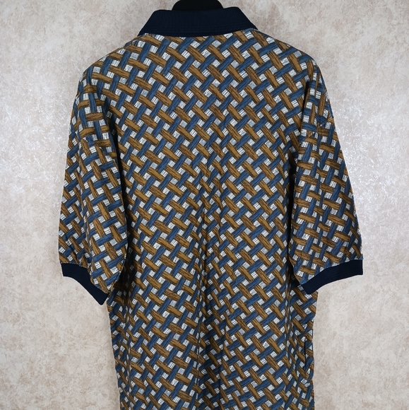 🆕 BOGARI STUDIO Collared Shirt/Polo Size L Designed in Italy - Picture 3 of 6